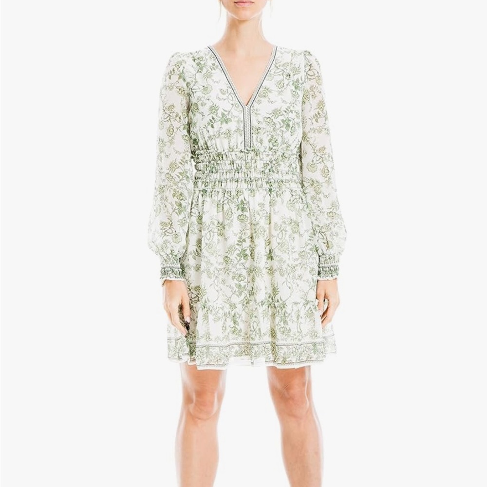 Max Studio Long Sleeved Mini Dress